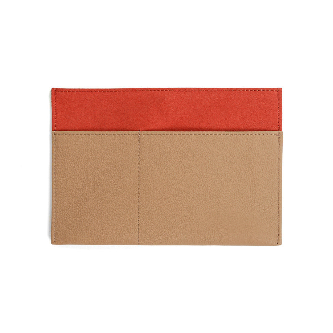 Khaki/Tangerine-text