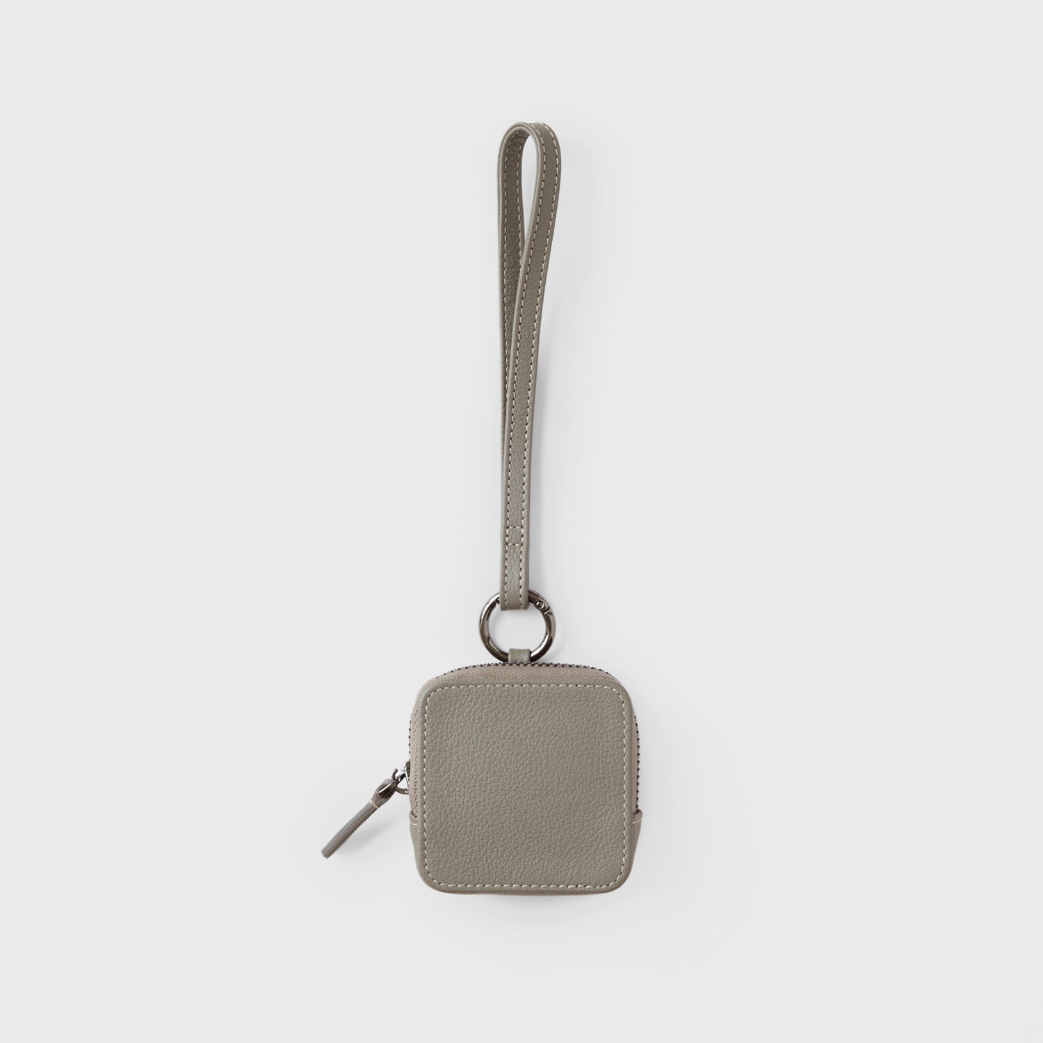 Leather Boxy Pouch Charm